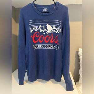 Coors crewneck sweatshirt by Lucky Brand